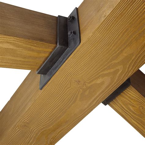 metal brackets for wooden beams